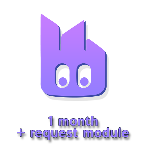 1 month + request module