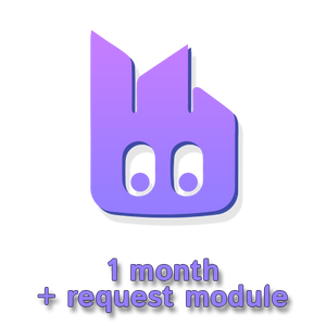 1 month + request module